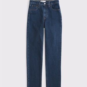 Abercrombie & Fitch Dark Blue Ultra High Rise 90s Jeans